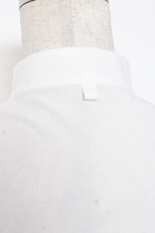 画像5: Moi-meme-Moitie / ウィングカラードレスシャツ 9号 ホワイト Y-25-12-27-040-MO-BL-SZ-ZY (5)