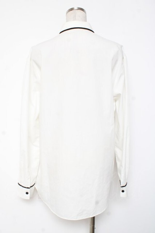 画像2: MILKBOY / LOGO BERET F ホワイト×ブラック Y-25-12-27-041-MB-BL-SZ-ZY (2)