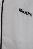 画像5: MILKBOY / LOGO BERET F ホワイト×ブラック Y-25-12-27-041-MB-BL-SZ-ZY (5)