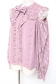 画像2: axes femme kawaii / ブルーミングレースブラウス M ピンク Y-25-12-27-043-AX-BL-SZ-ZY (2)