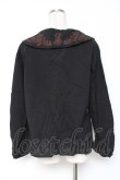 画像2: axes femme NOSTALGIE / 襟刺繍ブラウス M 黒 Y-25-12-27-046-AX-BL-SZ-ZY (2)