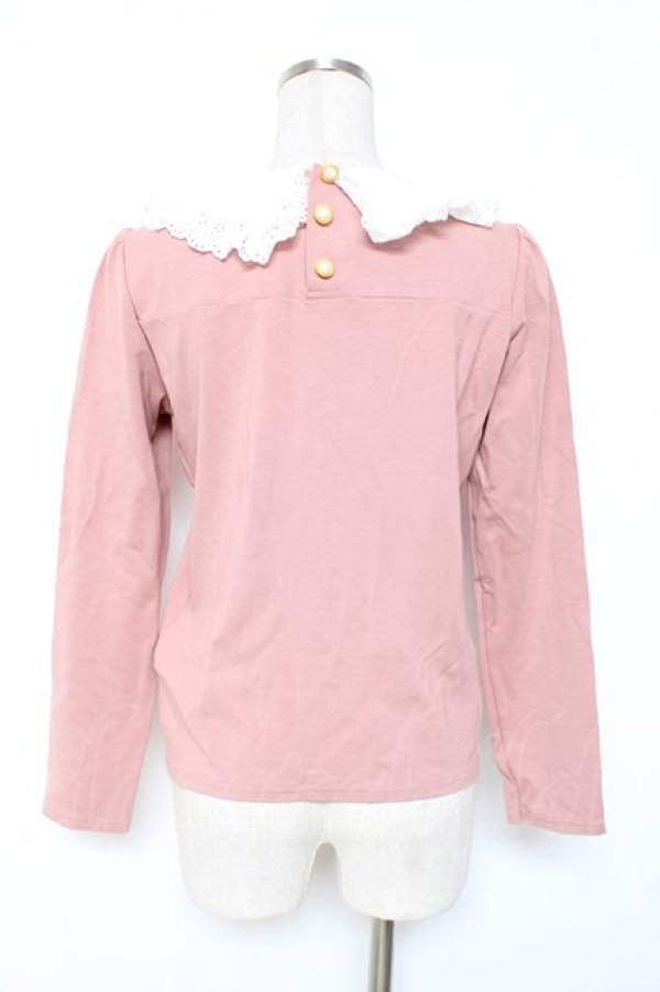 画像2: Franche Lippee / コスメティックプルオーバー M ピンク Y-25-12-27-053-LO-TO-SZ-ZY (2)