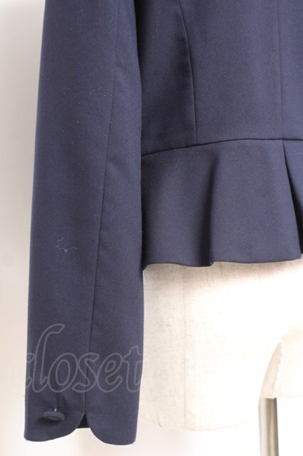 画像3: Secret Honey / リボンジャケット 2 紺 Y-25-12-27-055-CA-JA-SZ-ZY (3)