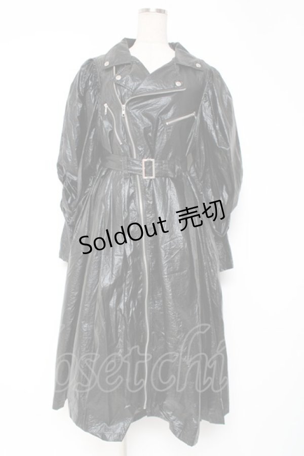 画像1: Candy Stripper / SAUCY RIDERS ONE-PIECE 2 黒 Y-25-12-27-064-PU-OP-SZ-ZY (1)