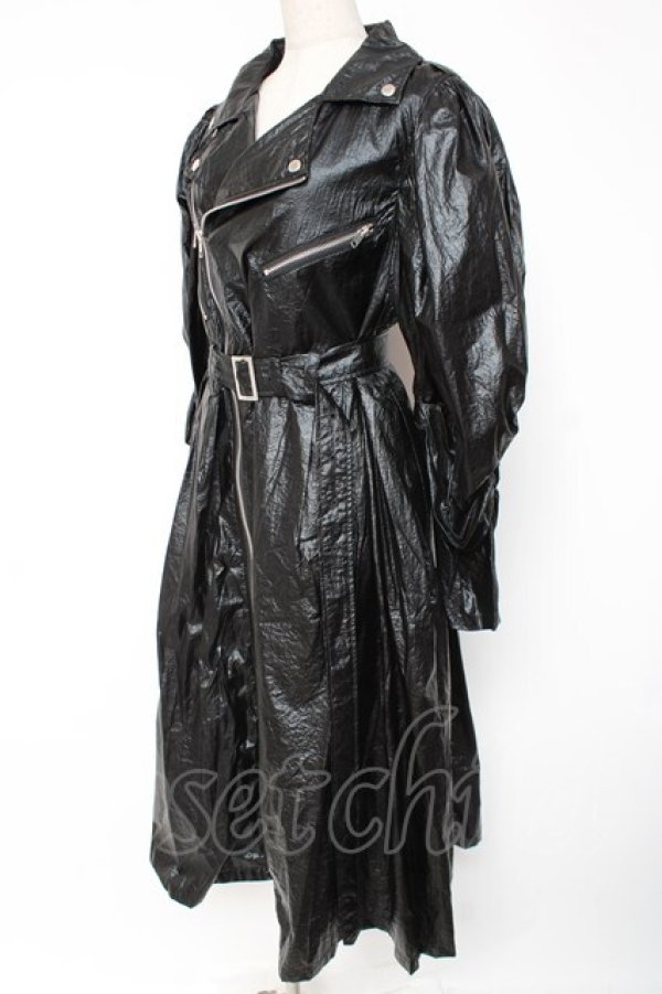 画像2: Candy Stripper / SAUCY RIDERS ONE-PIECE 2 黒 Y-25-12-27-064-PU-OP-SZ-ZY (2)