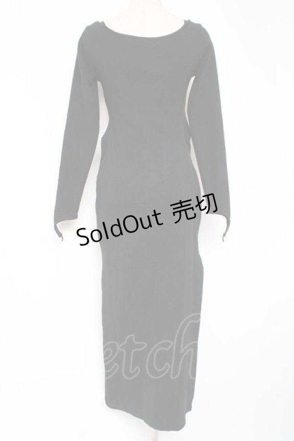 画像3: Melt the lady / ストラップタイトワンピース F ブラック Y-25-12-27-068-PU-OP-SZ-ZY (3)