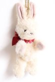 画像3: Maison de FLEUR / 仲良しうさぎさんチャーム  アイボリー Y-25-12-27-009-LO-ZA-SZ-ZY (3)