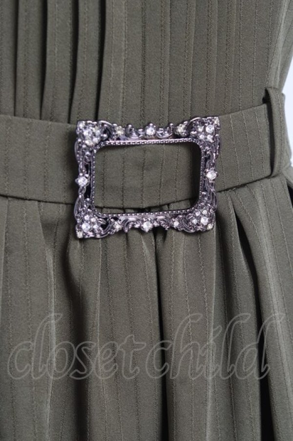 画像4: LIEF / セレナスクールバイアスタックジャンパースカート  カーキ Y-25-12-27-073-LO-OP-SZ-ZY (4)