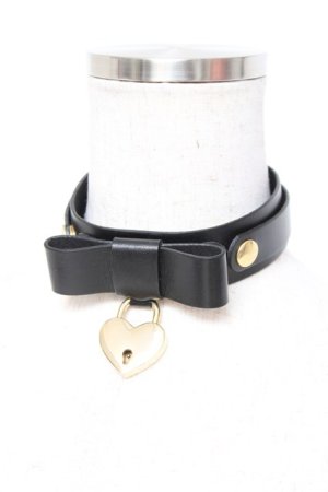 画像: Rose Marie seoir / ハートキーチョーカー  黒 Y-25-12-27-010-EL-AC-SZ-ZY