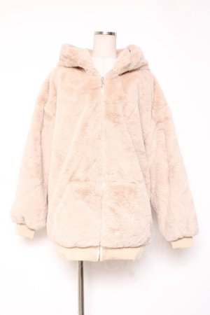 画像: axes femme / ファーブルゾン M 生成り Y-25-12-27-079-AX-CO-SZ-ZY