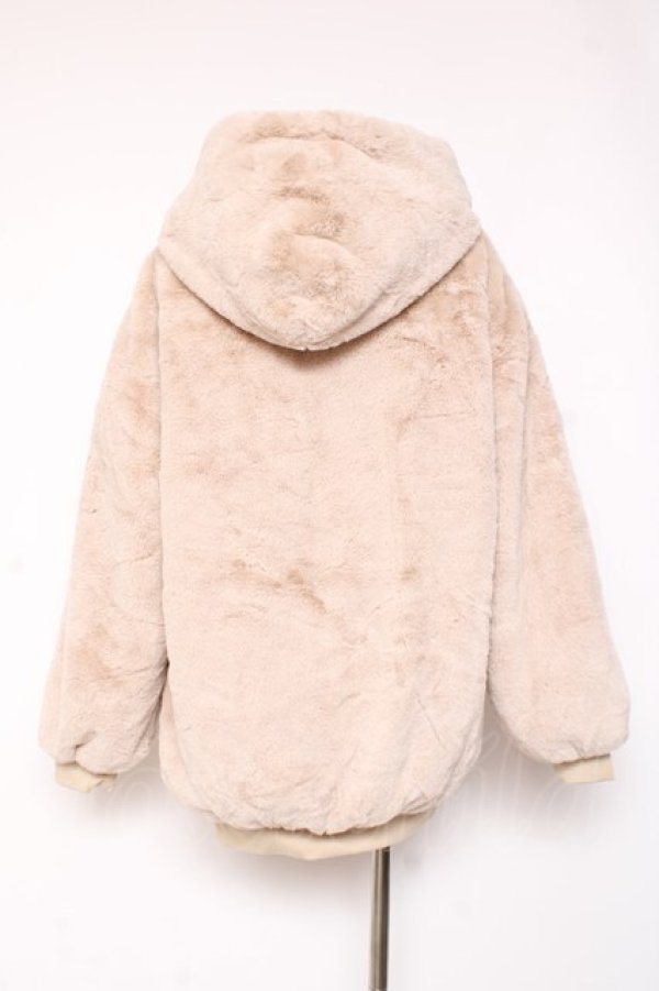 画像2: axes femme / ファーブルゾン M 生成り Y-25-12-27-079-AX-CO-SZ-ZY (2)