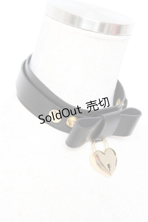 画像3: Rose Marie seoir / ハートキーチョーカー  黒 Y-25-12-27-010-EL-AC-SZ-ZY (3)