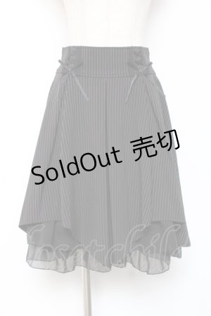 画像: axes femme POETIQUE / ハイウエストイレヘムスカート M 黒 Y-25-12-27-093-AX-SK-SZ-ZY