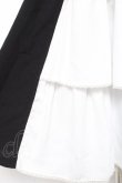 画像5: MIHO MATSUDA / スカート・ヴィフィール  ブラック×ホワイト Y-25-12-27-102-GO-SK-SZ-ZY (5)