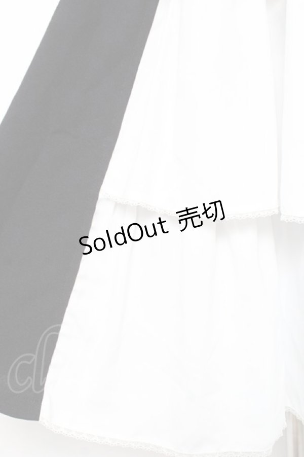 画像5: MIHO MATSUDA / スカート・ヴィフィール  ブラック×ホワイト Y-25-12-27-102-GO-SK-SZ-ZY (5)