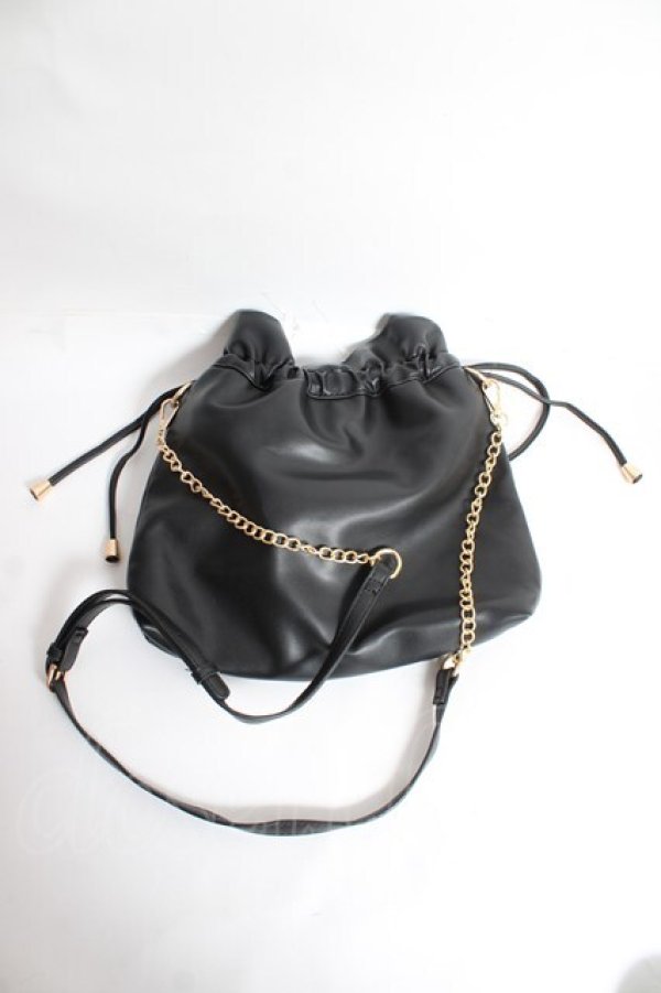 画像3: m petit by misako / NINA'S バッグ  黒 Y-25-12-27-019-LO-BG-SZ-ZY (3)