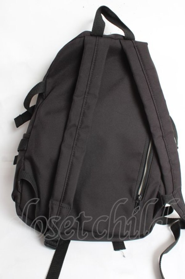 画像4: NieR Clothing / プリントリュックサック  黒 Y-25-12-27-024-PU-BG-SZ-ZY (4)