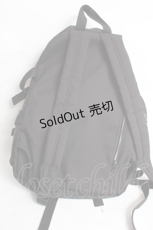 画像4: NieR CLOTHING / プリントリュックサック  黒 Y-25-12-27-024-PU-BG-SZ-ZY (4)