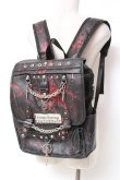 画像1: SEX POT ReVeNGe / カスタムリュック  黒×赤 Y-25-12-27-027-SP-BG-SZ-ZY (1)