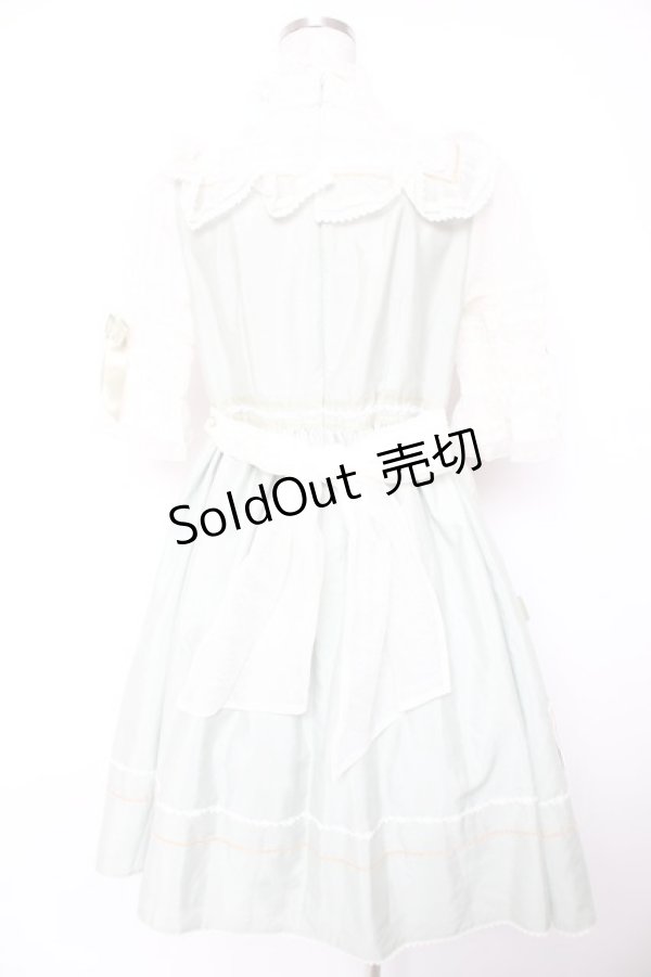 画像2: BABY, THE STARS SHINE BRIGHT / Lumiere eclatanteリボンリボンワンピース  ミント Y-25-12-28-014-BA-OP-SA-ZS (2)