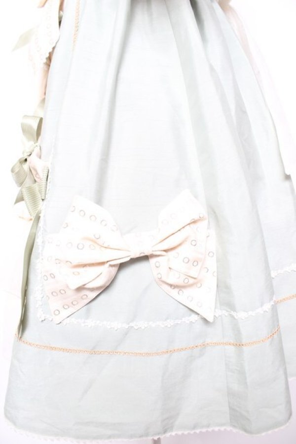 画像5: BABY, THE STARS SHINE BRIGHT / Lumiere eclatanteリボンリボンワンピース  ミント Y-25-12-28-014-BA-OP-SA-ZY (5)