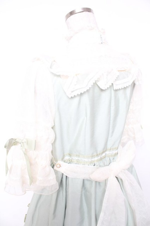 画像6: BABY, THE STARS SHINE BRIGHT / Lumiere eclatanteリボンリボンワンピース  ミント Y-25-12-28-014-BA-OP-SA-ZY (6)