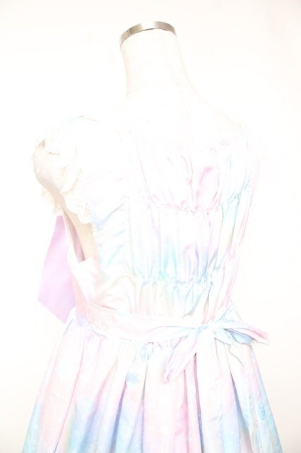 画像5: Angelic Pretty / Fairy Seasonディズニープリンセスジャンパースカート  ピンクＸ青 Y-25-12-28-016-AP-OP-SA-ZY (5)