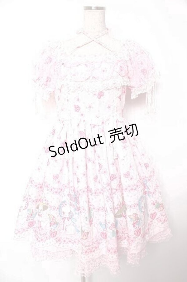 画像1: Angelic Pretty / Ohanami Bunnyワンピース  ピンク Y-25-12-28-019-AP-OP-SZ-ZS (1)