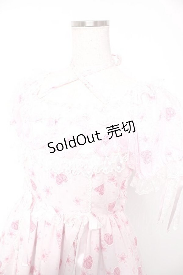 画像3: Angelic Pretty / Ohanami Bunnyワンピース  ピンク Y-25-12-28-019-AP-OP-SZ-ZS (3)