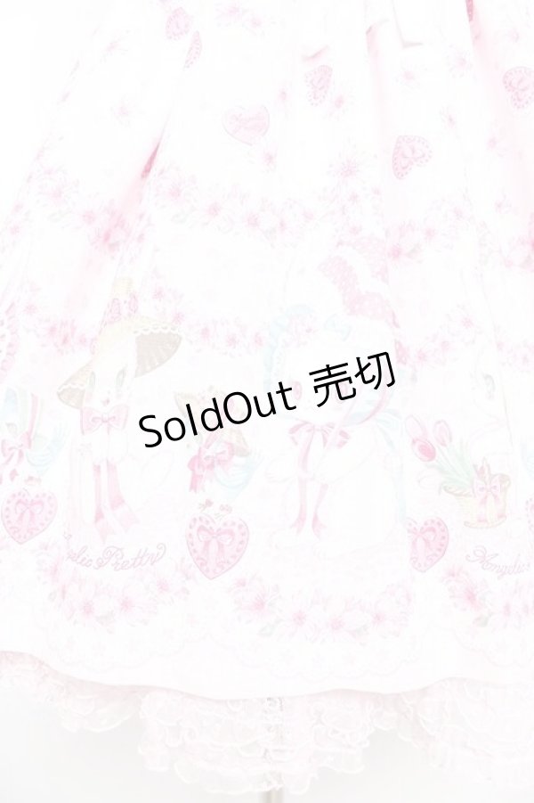 画像6: Angelic Pretty / Ohanami Bunnyワンピース  ピンク Y-25-12-28-019-AP-OP-SZ-ZS (6)