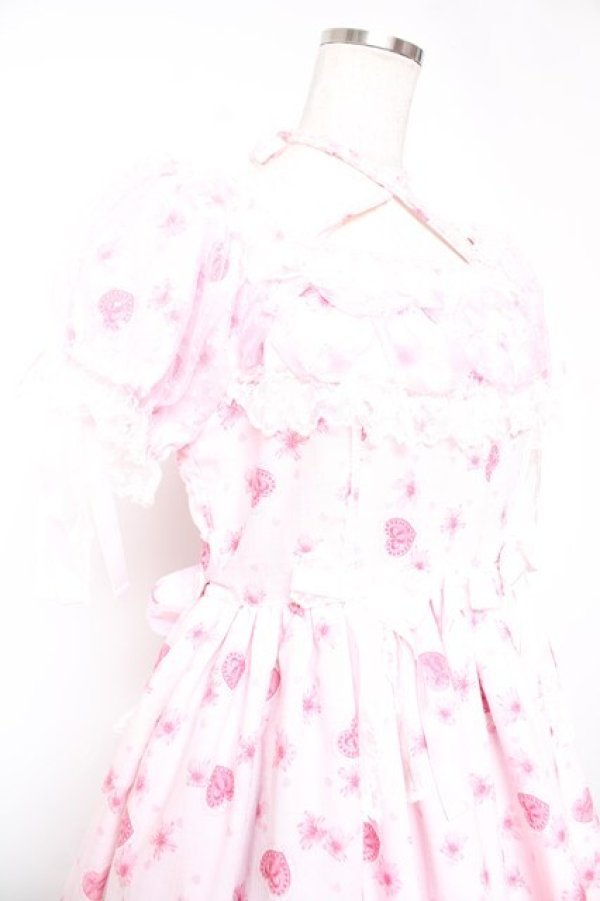 画像7: Angelic Pretty / Ohanami Bunnyワンピース  ピンク Y-25-12-28-019-AP-OP-SZ-ZY (7)