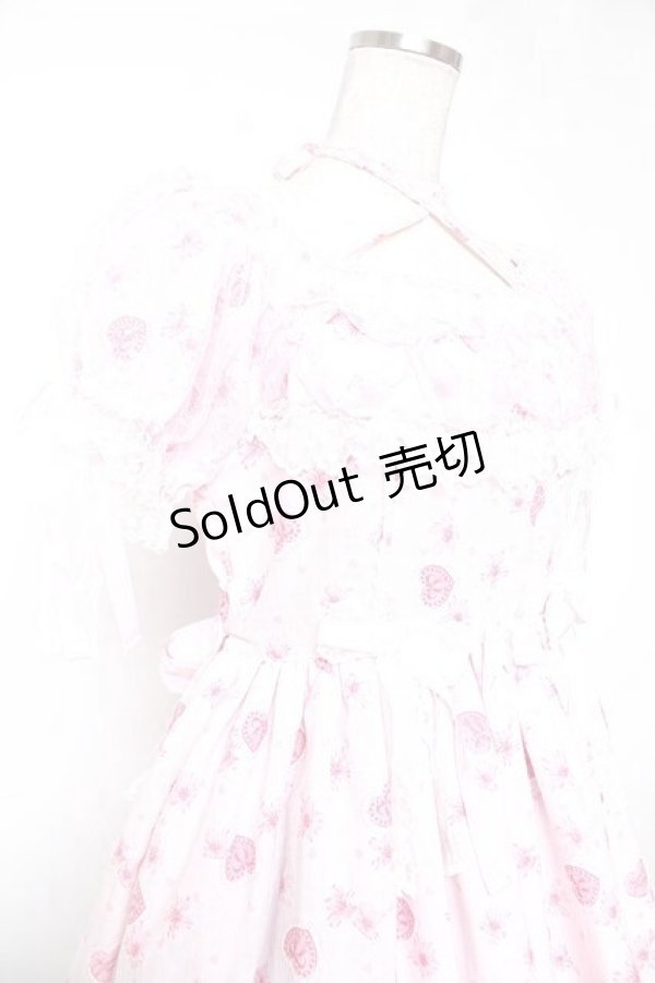 画像7: Angelic Pretty / Ohanami Bunnyワンピース  ピンク Y-25-12-28-019-AP-OP-SZ-ZS (7)