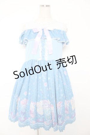 画像: Angelic Pretty / Cream Soda Mermaidカットワンピース  サックス Y-25-12-28-025-AP-OP-SA-ZY