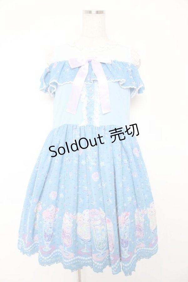 画像1: Angelic Pretty / Cream Soda Mermaidカットワンピース  サックス Y-25-12-28-025-AP-OP-SA-ZY (1)