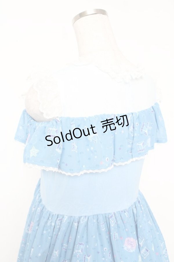 画像5: Angelic Pretty / Cream Soda Mermaidカットワンピース  サックス Y-25-12-28-025-AP-OP-SA-ZY (5)