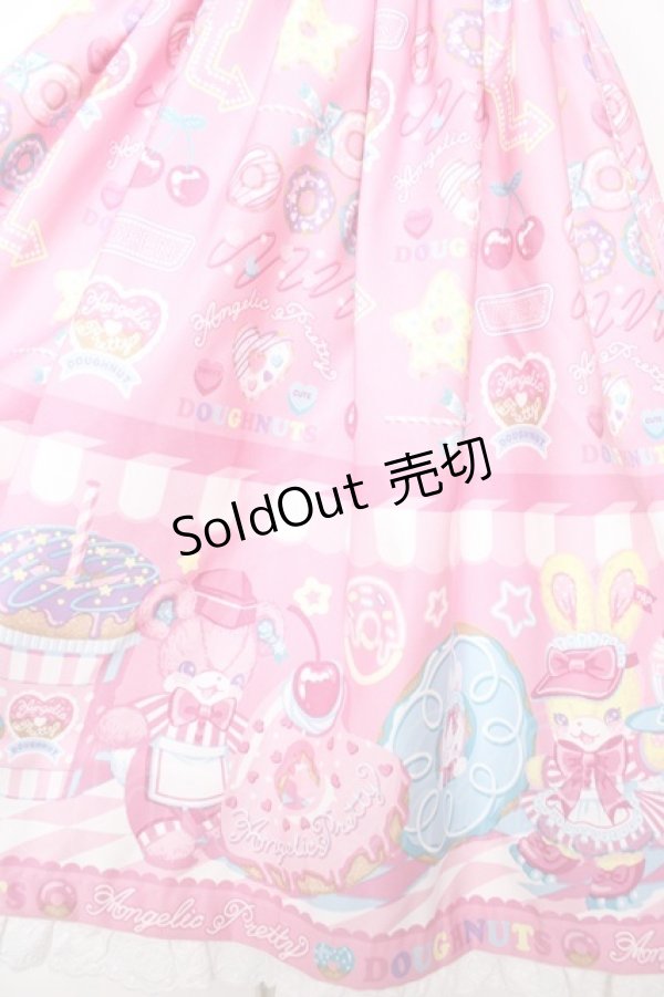 画像4: Angelic Pretty / Toy's Donut Dinerワンピース  ピンク Y-25-12-28-029-AP-OP-SZ-ZY (4)