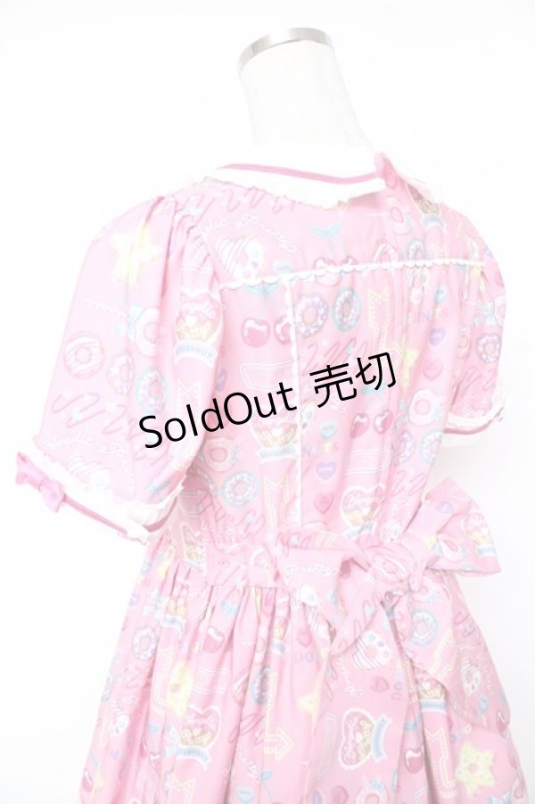 画像6: Angelic Pretty / Toy's Donut Dinerワンピース  ピンク Y-25-12-28-029-AP-OP-SZ-ZY (6)