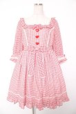 画像1: Angelic Pretty / Lovelyチェックワンピース  赤 Y-25-12-28-031-AP-OP-AS-ZY (1)