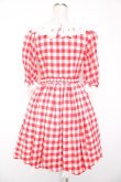 画像2: Angelic Pretty / Picnicワンピース  赤ｘ白 Y-25-12-28-032-AP-OP-AS-ZS (2)