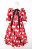 画像1: Angelic Pretty / Dolly Heartワンピース  赤 Y-25-12-28-033-AP-OP-SZ-ZS (1)