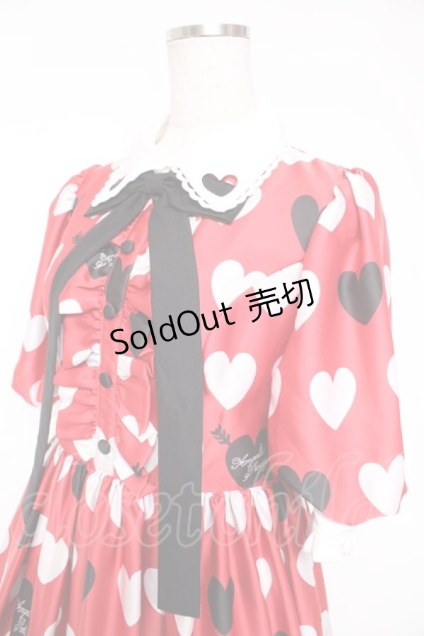 画像3: Angelic Pretty / Dolly Heartワンピース  赤 Y-25-12-28-033-AP-OP-SZ-ZS (3)