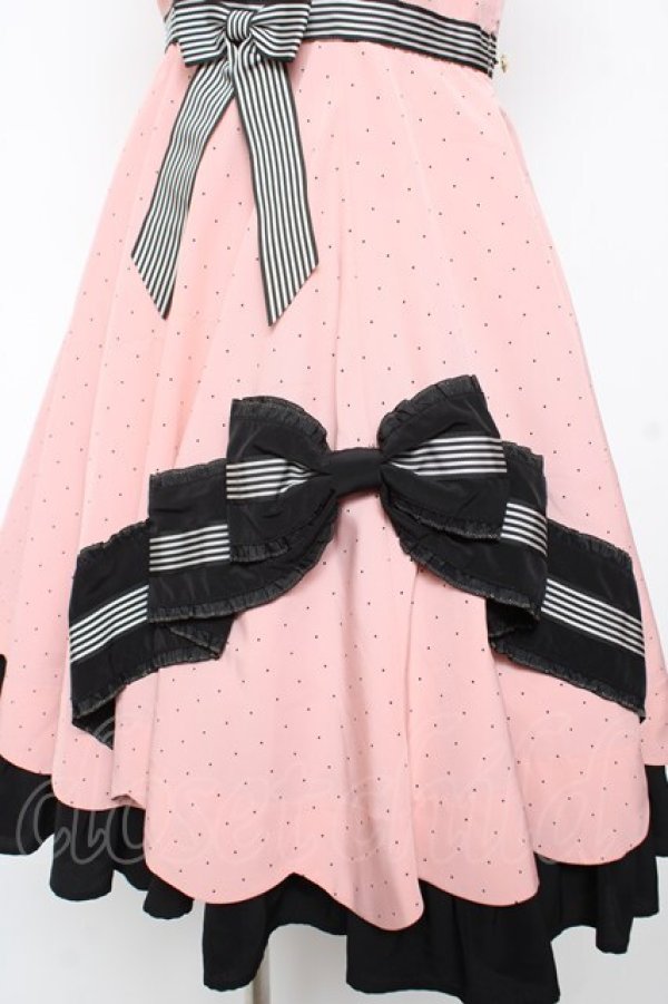 画像4: BABY, THE STARS SHINE BRIGHT / Petits Poisジャンパースカート  ピンク Y-25-12-28-001-BA-OP-SZ-ZY (4)