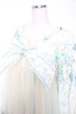 画像3: BABY, THE STARS SHINE BRIGHT / Ver Placidum Mille fleurワンピースドレス【完全受注予約商品】  サックス Y-25-12-28-008-BA-OP-SA-ZY (3)