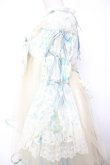 画像4: BABY, THE STARS SHINE BRIGHT / Ver Placidum Mille fleurワンピースドレス【完全受注予約商品】  サックス Y-25-12-28-008-BA-OP-SA-ZY (4)