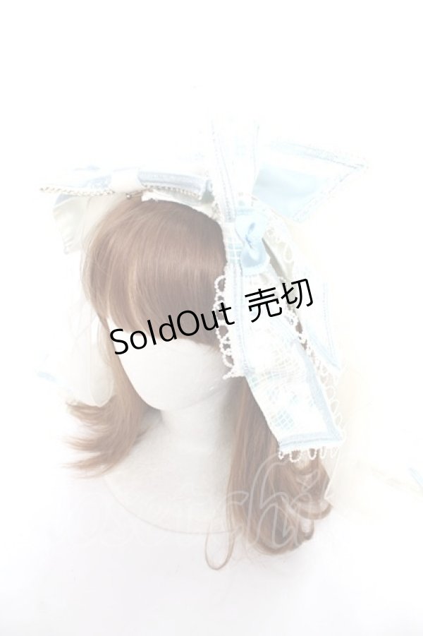 画像12: BABY, THE STARS SHINE BRIGHT / Ver Placidum Mille fleurワンピースドレス【完全受注予約商品】  サックス Y-25-12-28-008-BA-OP-SA-ZY (12)