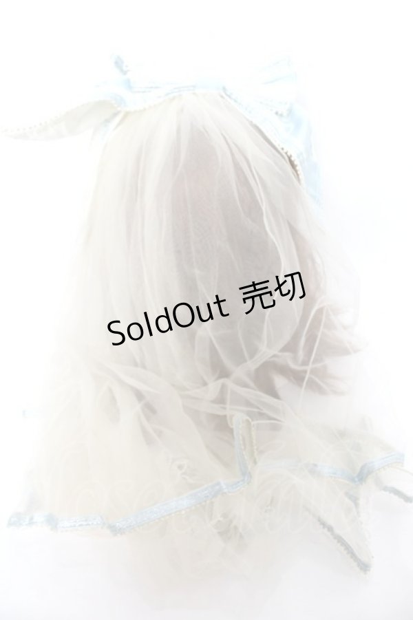 画像14: BABY, THE STARS SHINE BRIGHT / Ver Placidum Mille fleurワンピースドレス【完全受注予約商品】  サックス Y-25-12-28-008-BA-OP-SA-ZY (14)