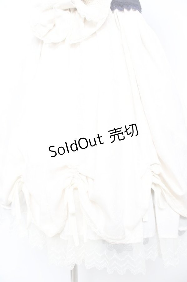 画像4: BABY, THE STARS SHINE BRIGHT / Claudia，The Fairy Tale Princessワンピースセット  オフｘ紺 Y-25-12-28-012-BA-OP-AS-ZY (4)