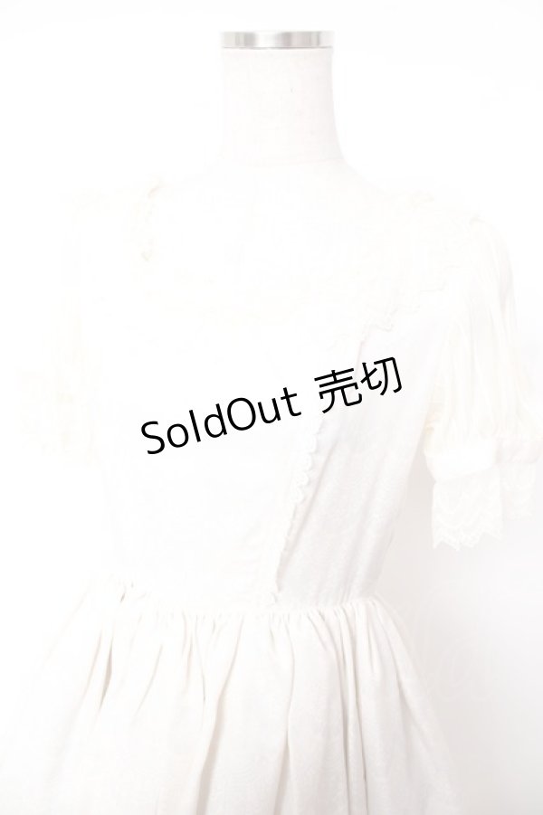 画像7: BABY, THE STARS SHINE BRIGHT / Claudia，The Fairy Tale Princessワンピースセット  オフｘ紺 Y-25-12-28-012-BA-OP-AS-ZY (7)