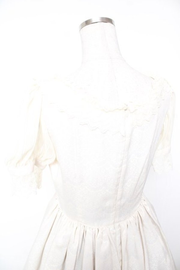 画像8: BABY, THE STARS SHINE BRIGHT / Claudia，The Fairy Tale Princessワンピースセット  オフｘ紺 Y-25-12-28-012-BA-OP-AS-ZY (8)