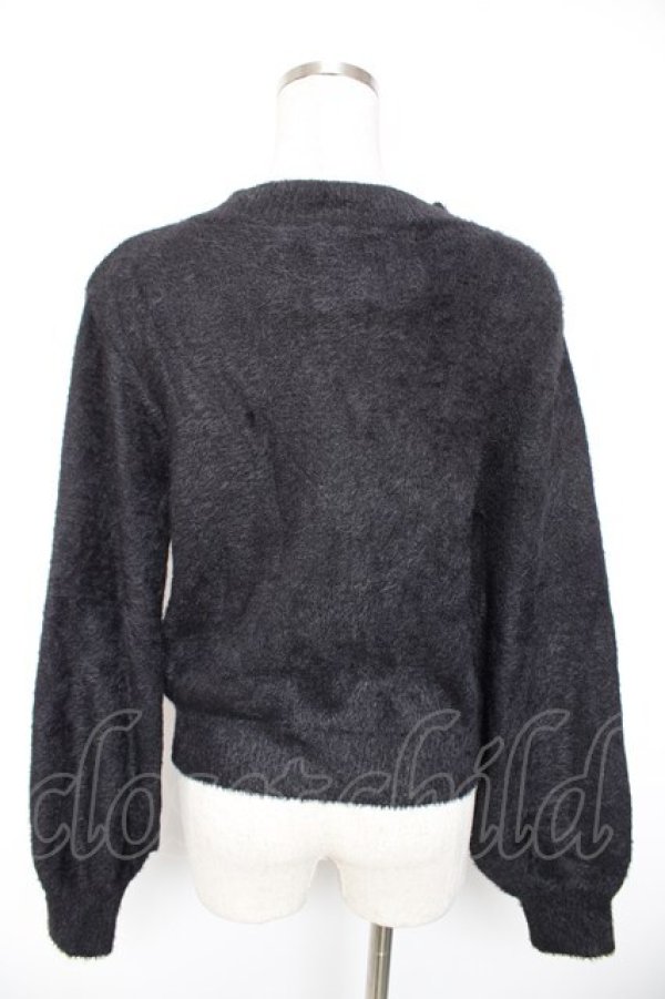 画像2: axes femme / スノービジューニット F 黒 Y-26-01-01-061-AX-TO-SZ-ZY (2)